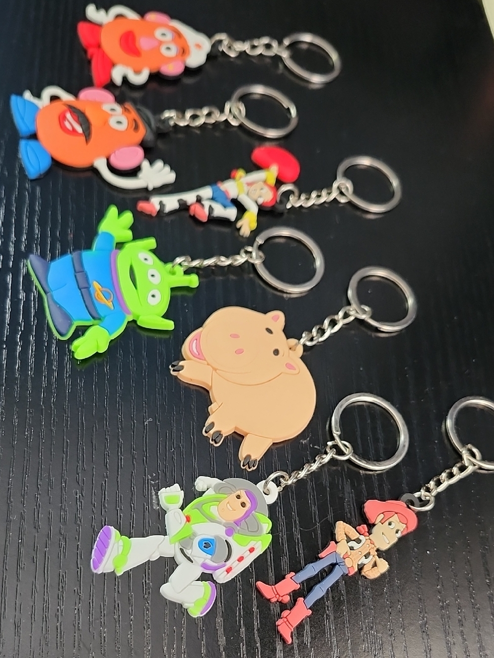 Disney's Toy Story Inspired Character Keychain Set - Bright Multicolor